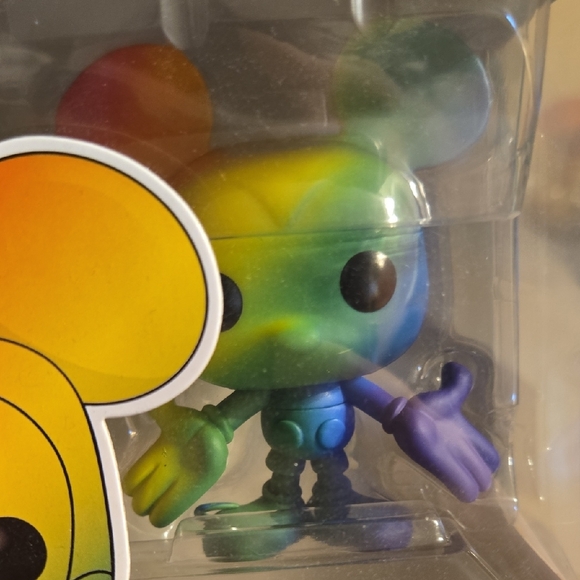 Disney Funkp Pop! Vinyl Figures - Rainbow Stitch and Mickey Mouse Bundle Of 2 - Picture 6 of 10